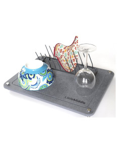 Alfombrilla de Secado de Piedra Diatomácea LittleMiddle 40x30cm