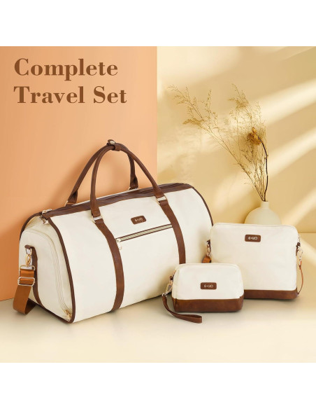 Bolsa de Ropa de Viaje Coolife 3 Piezas Plegable Unisex