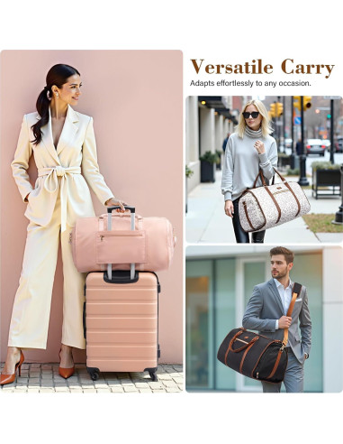 Bolsa de Ropa de Viaje Coolife 3 Piezas Plegable Unisex