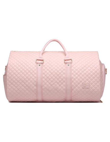 Bolsa de viaje convertible Seyfocnia rosa 45L impermeable