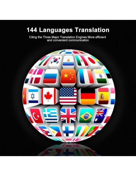 Auriculares Traductores de Idiomas Diydeg Y113, Bluetooth 5.1
