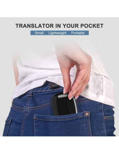 Auriculares Traductores de Idiomas Diydeg Y113, Bluetooth 5.1