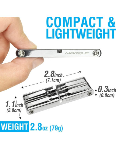 Herramienta Multitool 10 en 1 MARQUE para Bicicleta - Compacta