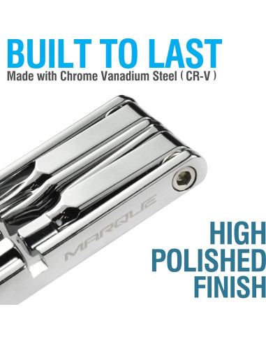 Herramienta Multitool 10 en 1 MARQUE para Bicicleta - Compacta