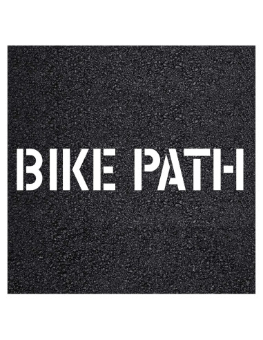 Estencil para Senderos de Bicicleta 30cm Marketing Holders