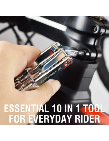 Herramienta Multitool 10 en 1 MARQUE para Bicicleta - Compacta