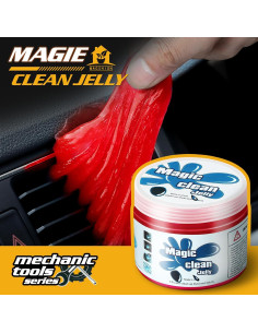 Gel de Limpieza Magshion 200g para Auto y Oficina - Rojo 2