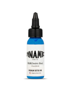 Tinta para Tatuajes Azul Dynamic Color Co 30ml Esterilizada