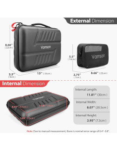 Estuche de Transporte Vamson para Cámaras de Acción - Impermeable 2