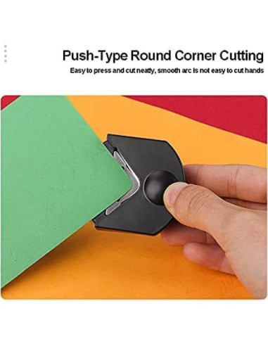 Troquelador de Esquinas Rayson 4 mm Negro - Cortador de Papel