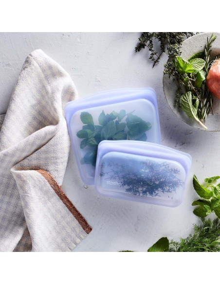 Bolsa de Almacenamiento Reutilizable Stasher 292 ml Cítrico