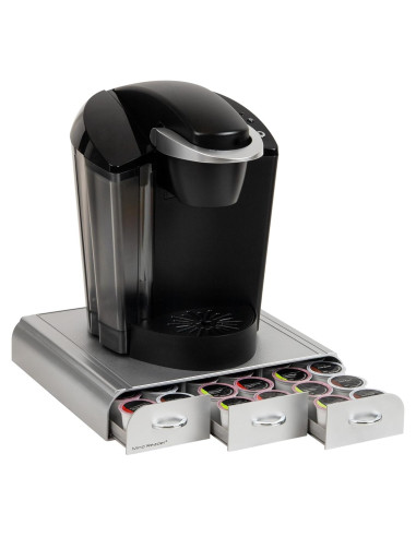 Organizador de Cápsulas de Café Mind Reader 36 Cápsulas Plata