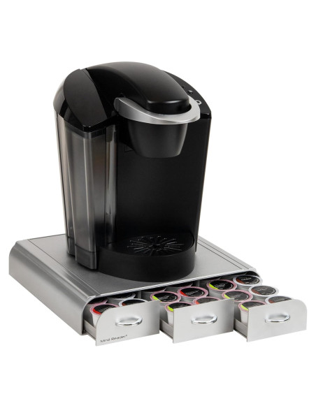 Organizador de Cápsulas de Café Mind Reader 36 Cápsulas Plata