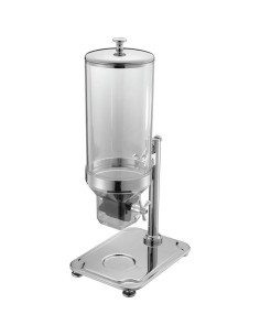 Dispensador de Cereal HUBERT 9.1L Acero Inoxidable 34.3x25.4x66cm 2