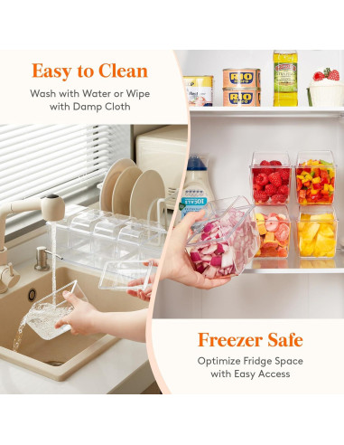 Caddy de Condimentos Frío Lifewit con 5 Contenedores 600ml