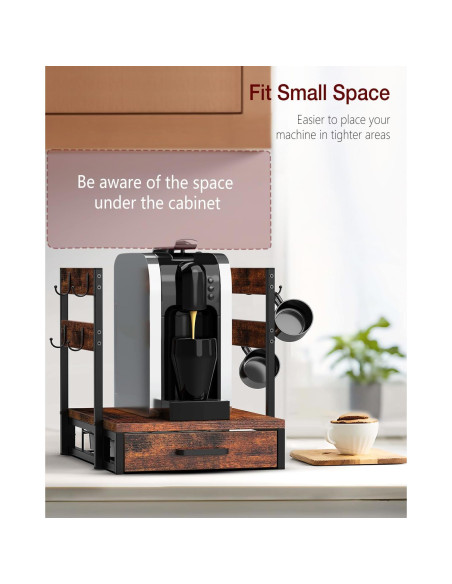 Soporte para Cápsulas de Café Evermagin, Organizador para 63 Cápsulas