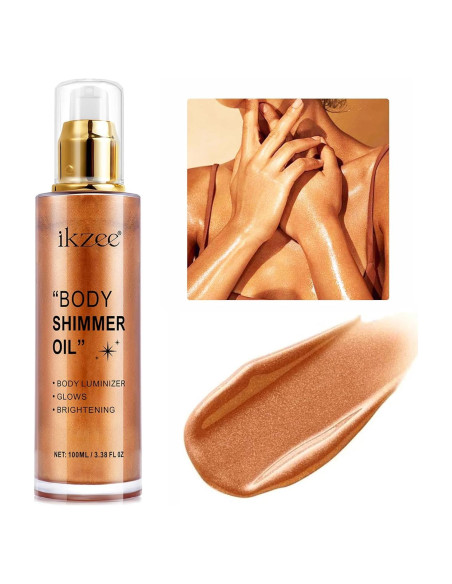 Aceite Brillante Iluminador UCANBE 100ml - Marrón Dorado