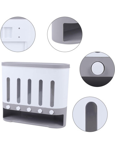 Dispensador de Alimentos Secos Shawtuuy 5 Compartimentos 1.6kg