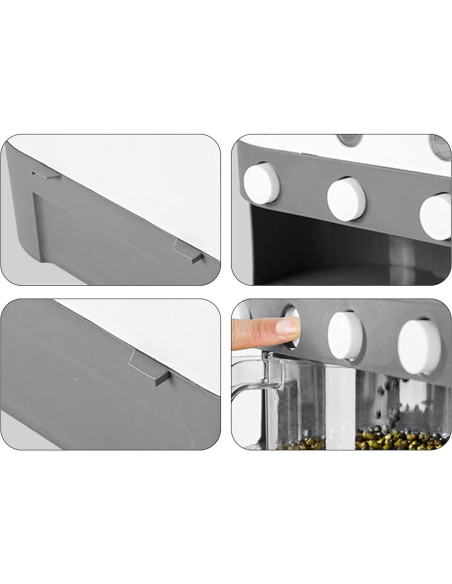 Dispensador de Alimentos Secos Shawtuuy 5 Compartimentos 1.6kg