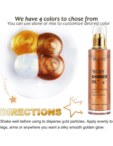 Aceite Brillante Iluminador UCANBE 100ml - Marrón Dorado