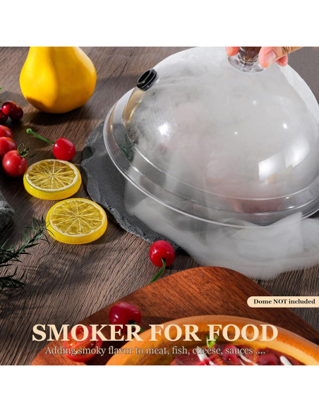 Kit de Ahumador de Cócteles CIKSMO Recargable con 8 Astillas