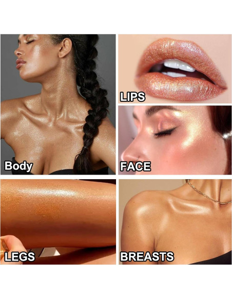 Aceite Brillante Iluminador UCANBE 100ml - Marrón Dorado