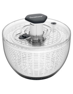Secador de Ensalada Ourokhome 6.3 QT Negro, Drenador Rápido