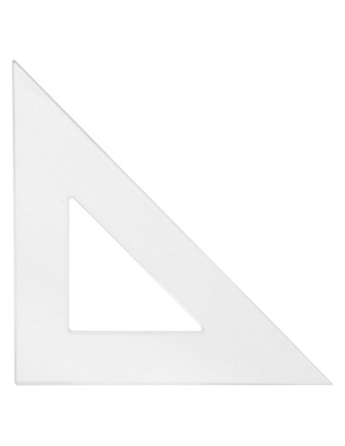 Triángulo de Poliestireno Westcott 30.48 cm 45/90 Grados