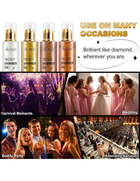 Aceite Brillante Iluminador UCANBE 100ml - Marrón Dorado