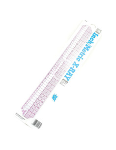 Regla Bevelada Westcott 47.8 cm Plástico Transparente