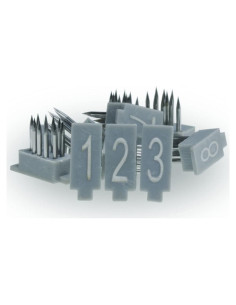 Dígitos de Tatuaje 0-9 BOCCS 8mm para Alicates Pequeños