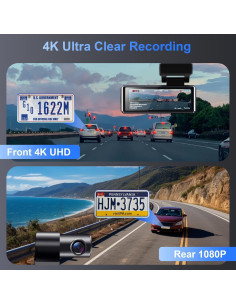 Cámara Dash Doble 4K VICDREAM M8 con GPS y WiFi 5G 2