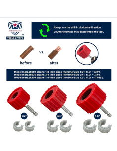 Juego de Limpiadores de Tubos de Cobre Kwalitistar 9 Piezas 2