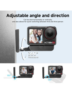 Adaptador Magnético STARTRC PHOTO para DJI Osmo Action 5 Pro/4/3 2