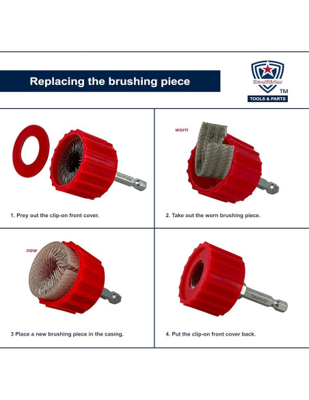 Juego de Limpiadores de Tubos de Cobre Kwalitistar 9 Piezas