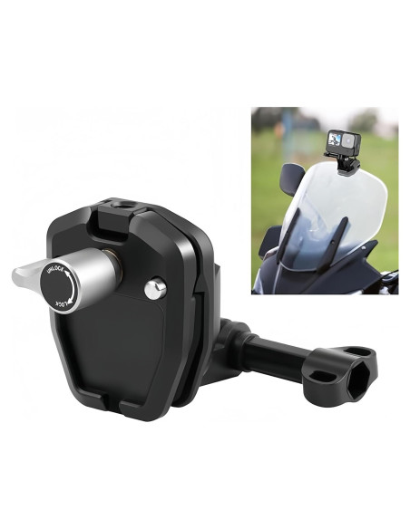 Soporte Clip Parabrisas Motocicleta Bicicleta Elecphbo