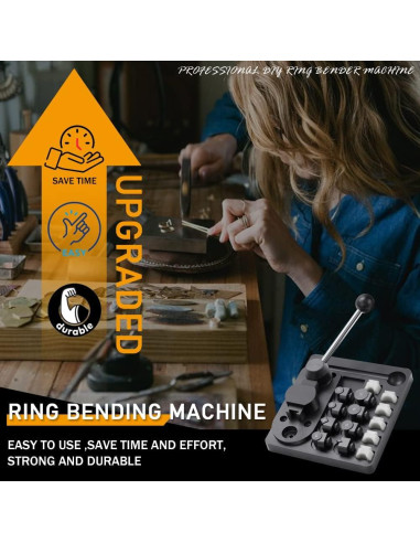 Herramienta de Doblado de Anillos 11 en 1 XIIW con Estirador