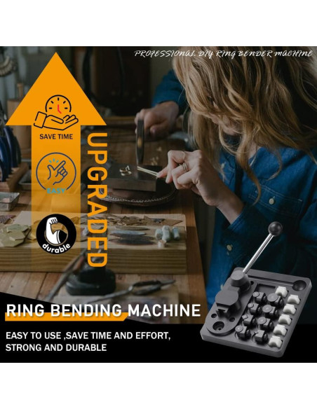 Herramienta de Doblado de Anillos 11 en 1 XIIW con Estirador