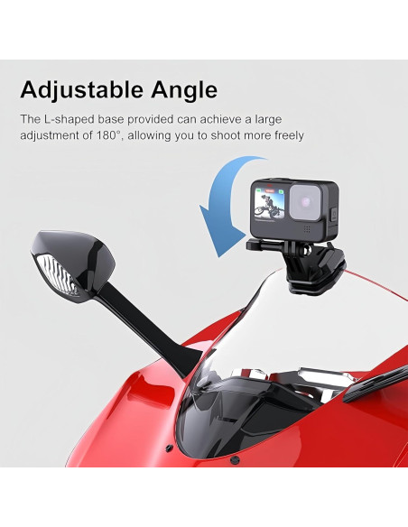 Soporte Clip Parabrisas Motocicleta Bicicleta Elecphbo