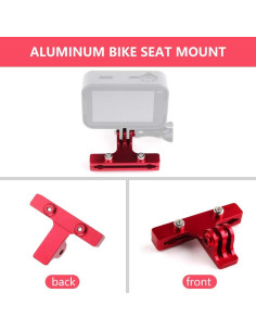Soporte de cámara para bicicleta ParaPace PP178 rojo 2