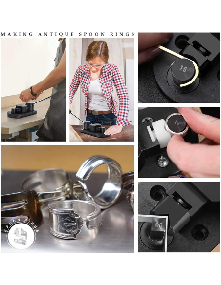 Herramienta de Doblado de Anillos 11 en 1 XIIW con Estirador