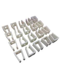 Clip de Reemplazo EzHome para Luz Neon Flex 20 Unidades