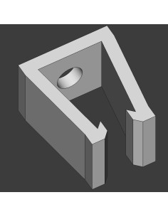 Clip de Reemplazo EzHome para Luz Neon Flex 20 Unidades 2