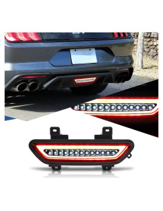 Luz de Freno LED Auto Dynasty Ahumada para Ford Mustang 15-18