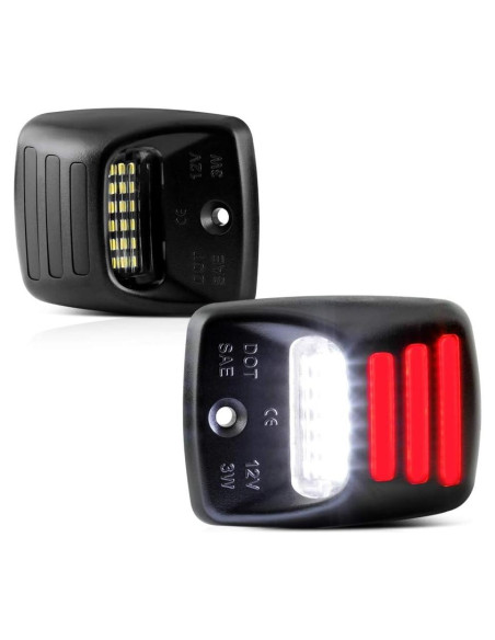 Luz de Placa LED VIPMOTOZ Rojo para Toyota Tacoma 2005-2015