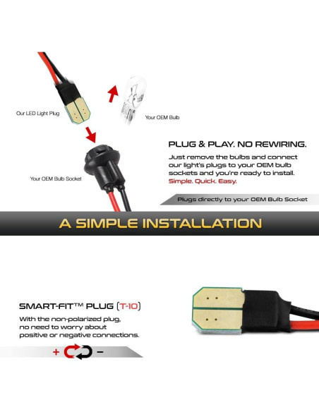 Luz de Placa LED VIPMOTOZ Rojo para Toyota Tacoma 2005-2015
