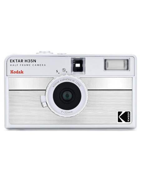 Cámara de Filme Kodak Ektar H35N Reutilizable 35mm Plateada