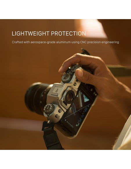 Jaula de Cámara Vintage Tilta para Fujifilm X-T50 Plata