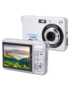 Cámara Digital Diyeeni 18MP con Zoom 8X y Pantalla 6.9cm