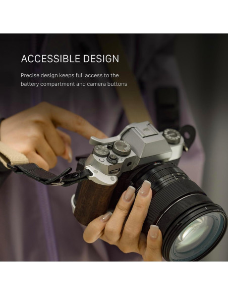 Jaula de Cámara Vintage Tilta para Fujifilm X-T50 Plata